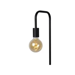 Lucide LORIN - Vloerlamp - 1xE27 - Zwart Discount