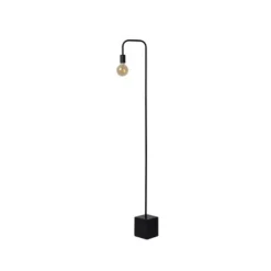 Lucide LORIN - Vloerlamp - 1xE27 - Zwart Discount