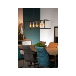 Lucide LUC.ARTHUR PENDEL 5XE27 ZWART Online