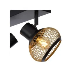 Lucide LUCAS Plafondspot-Mat Go.-2xE14-40W-Metaal Discount