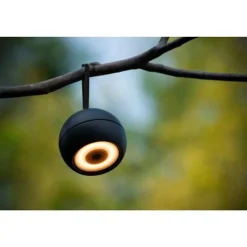 Lucide LUNEX Wandlamp Buiten-Zwart-LED Dimb.-2W-3000K-5V Discount