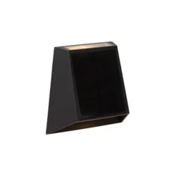 Lucide LUTON Wandlamp Buiten-Zwart-LED-1W-2850K/3150K-4V