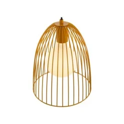 Lucide MACARONS Hanglamp-Okerge.-Ø24,5-1xE27-40W-Metaal New