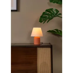 Lucide MACIA - Tafellamp - 1xE14 - Terracotta Discount