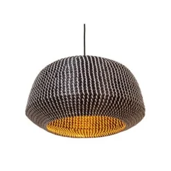 Lucide MADUKA Hanglamp-Zwart-1xE27-40W-Zeegra.