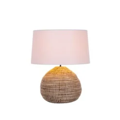 Lucide MADUKA Tafellamp-Zwart-1xE27-40W-Zeegra. Hot