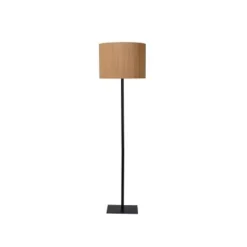 Lucide Magius - Vloerlamp - Ø 42 cm - 1xE27 - Licht hout New