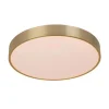 Lucide MALIN - Plafonnière - Ø 39 cm - LED Dimb. - 1x24W 2700K - 3 StepDim - Mat Goud / Messing New