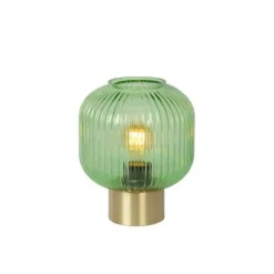 Lucide MALOTO - Tafellamp - Ø 20 cm - 1xE27 - Groen Hot