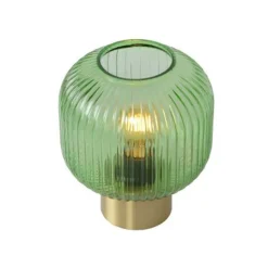 Lucide MALOTO - Tafellamp - Ø 20 cm - 1xE27 - Groen Hot