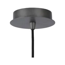 Lucide MALUNGA - Hanglamp - Ø 25 cm - 1xE27 - Grijs Clearance