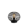 Lucide MANUELA - Tafellamp - Ø 25,5 cm - 1xE27 - Zwart Discount