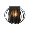 Lucide MANUELA - Wandlamp - 1xE14 - Zwart Clearance
