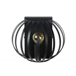 Lucide MANUELA - Wandlamp - 1xE14 - Zwart Clearance