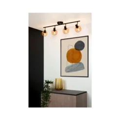 Lucide MAREN - Plafondspot - 4xE14 - Mat Goud / Messing Outlet