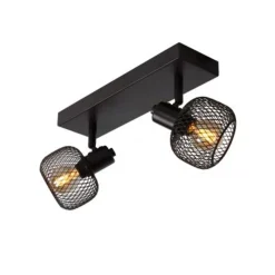Lucide MAREN - Plafondspot - 2xE14 - Zwart Best