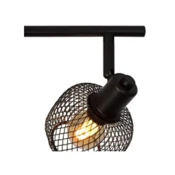 Lucide MAREN - Plafondspot - 4xE14 - Zwart Sale