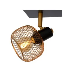 Lucide MAREN - Plafondspot - 2xE14 - Mat Goud / Messing New