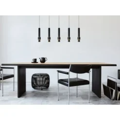 Lucide MARGARY Hanglamp-Zwart-LED Dimb.-4,2W-2700K Hot