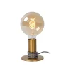 Lucide MARIT - Tafellamp - Ø 10 cm - 1xE27 - Mat Goud / Messing Best