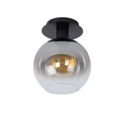 Lucide MARIUS - Plafonnière - 1xE27 - Zwart Online