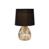 Lucide MARMO - Tafellamp - Ø 16 cm - 1xE14 - Zwart Best
