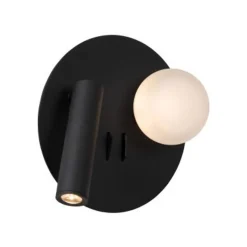 Lucide MATIZ Bedlamp-Zwart-LED-3,7W-3000K Sale