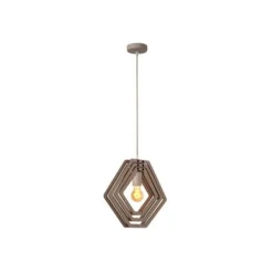 Lucide MAURO Hanglamp Kinder-Taupe-1xE27-40W-MDF Discount
