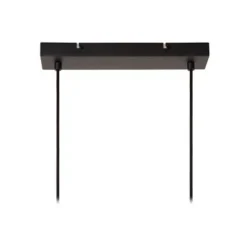 Lucide MAYA Hanglamp-Zwart-4xE27-40W-Katoen