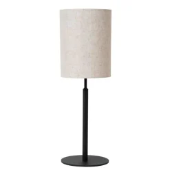 Lucide MAYA Tafellamp-Beige-Ø26-1xE27-40W-Katoen Best