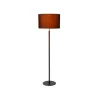 Lucide MAYA Vloerlamp-Zwart-Ø45-1xE27-40W-Katoen Online