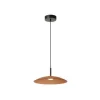 Lucide MENGA Hanglamp-Amber-Ø40-LED Dimb.-10W-2700K-Glas Hot