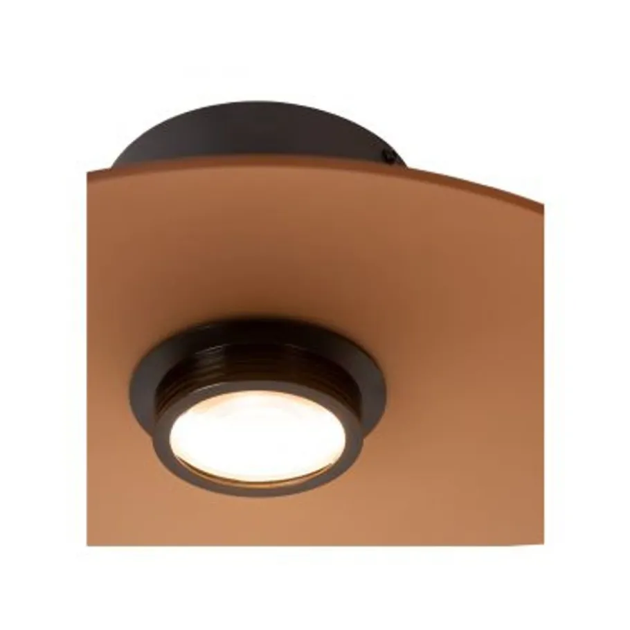 Lucide MENGA Plafonnière-Amber-Ø40-LED Dimb.-10W-2700K Clearance