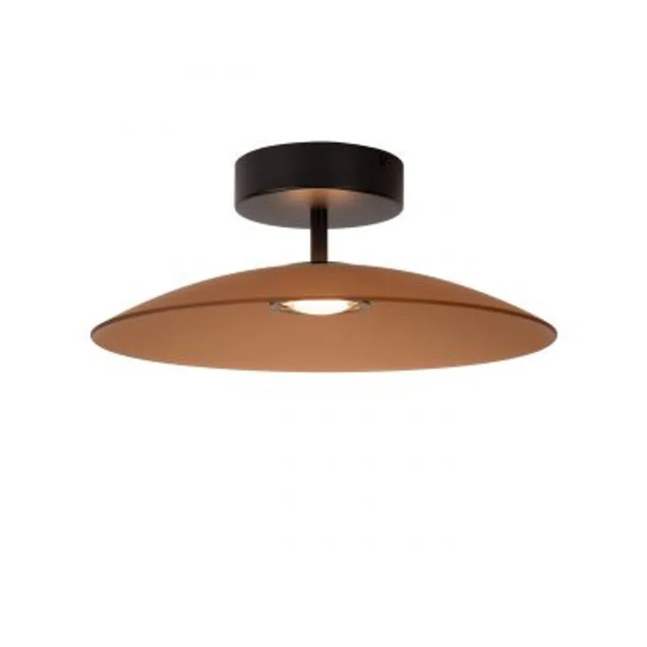 Lucide MENGA Plafonnière-Amber-Ø40-LED Dimb.-10W-2700K Clearance