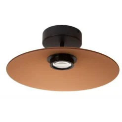 Lucide MENGA Plafonnière-Amber-Ø40-LED Dimb.-10W-2700K Clearance