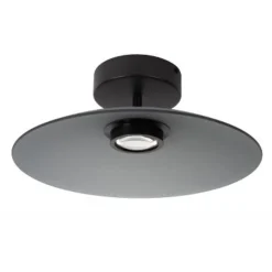 Lucide MENGA Plafonnière-Fumé-Ø40-LED Dimb.-10W-2700K New