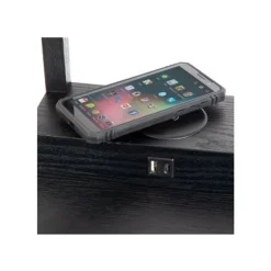 Lucide MENNO Vloerlamp-Zwart-1xE27-60W Online