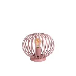 Lucide MERLINA - Tafellamp Kinderkamer - Ø 25,5 cm - 1xE27 - Roze Discount