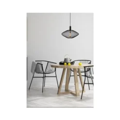 Lucide MESH - Hanglamp - Ø 45 cm - 1xE27 - Zwart