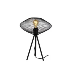 Lucide MESH - Tafellamp - Ø 30 cm - 1xE27 - Zwart Discount