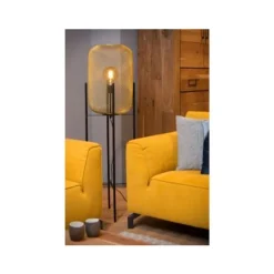 Lucide MESH - Vloerlamp - Ø 35 cm - 1xE27 - Mat Goud / Messing Hot