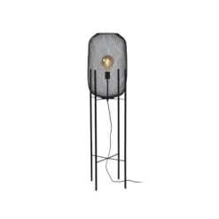 Lucide MESH - Vloerlamp - Ø 35 cm - 1xE27 - Zwart Hot