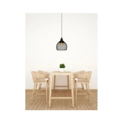 Lucide MESH Pendel E27 Ø22cm H 20cm Zwart New