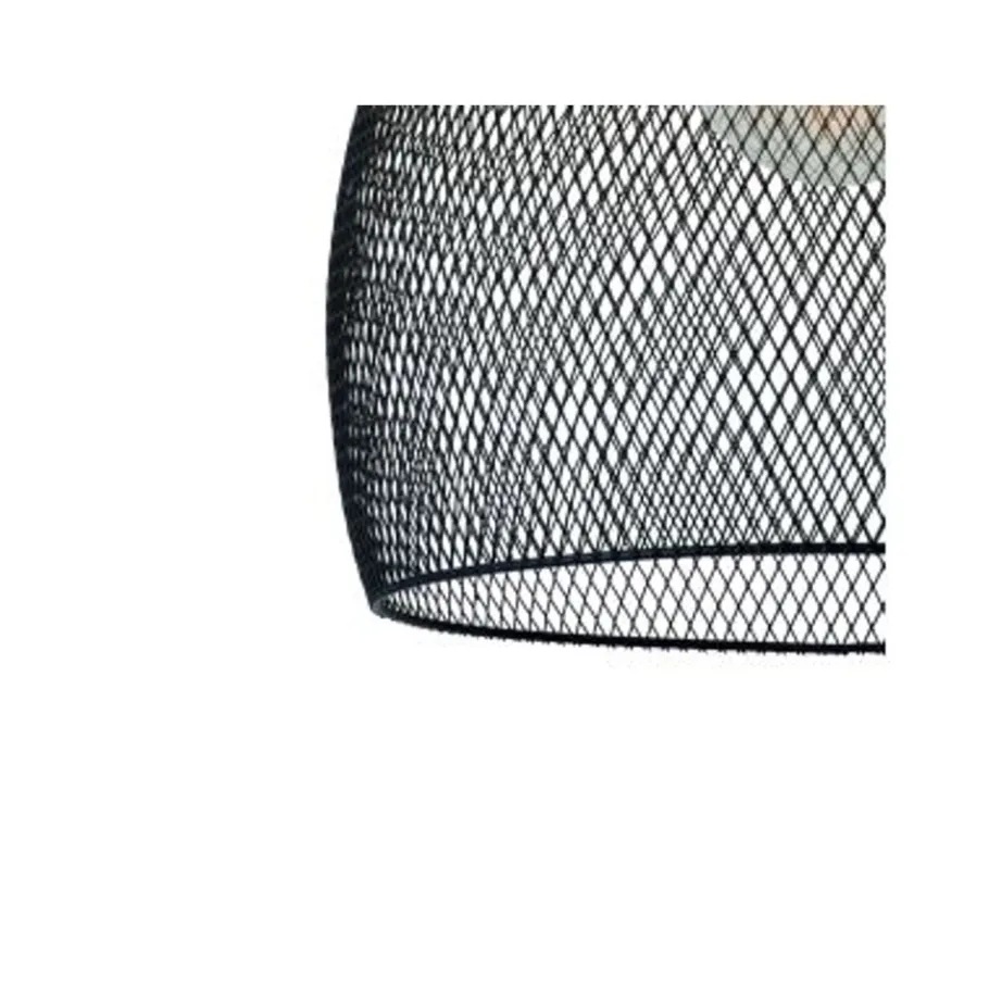 Lucide MESH Pendel E27 Ø28cm H 32cm Zwart Outlet