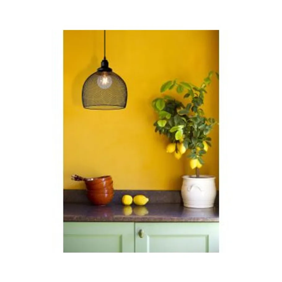 Lucide MESH Pendel E27 Ø28cm H 32cm Zwart Outlet