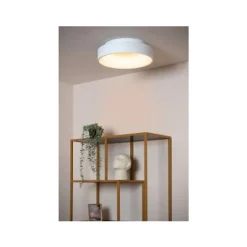 Lucide MIRAGE Plafonnière-Wit-Ø38-LED Dimb.-22W-2700K Discount