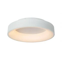 Lucide MIRAGE Plafonnière-Wit-Ø45-LED Dimb.-33W-2700K New