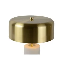 Lucide MIRASOL - Tafellamp - Ø 25 cm - 3xG9 - Wit Outlet