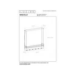 Lucide MIRAVELLE - Hanglamp - 6xGU10 - Wit Outlet