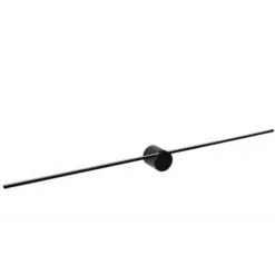 Lucide MIZAR - Wandlamp Badkamer - LED - 1x10W 2700K - IP44 - Zwart New